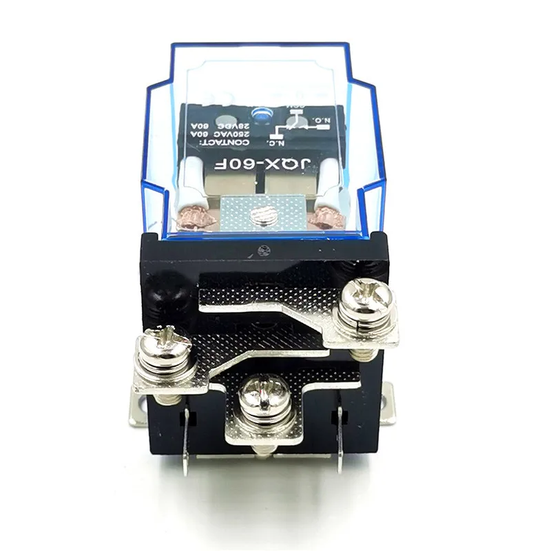 Jqx-60f/1zハイパワー60thリレー12v 24v 220vバンパーカーは電流40f-58f-63fを供給します