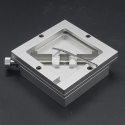 90MM Silver BGA Reballing Station Stencils Template Holder Foxture Jig For PCB Chip Soldering Rework Repair