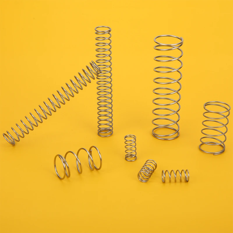 Stainless Steel Compression Spring Wire Diameter 0.2mm 0.3mm 0.4mm 304 SUS Shock Absorbing Pressure Return Compressed Springs