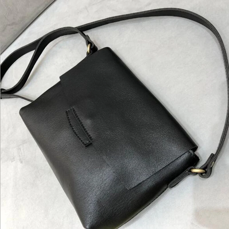 Casual Women Shoulder Bags Classic Design Genuine Leather Crossbody Shoulder Bags Female Cowhide Fashion Shopping Cover Bags