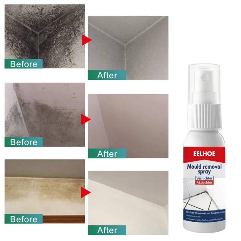 Mildew Remover Cleaner Mildew Spray Mildew Proofing Ceramic Tile Wall Cleaner Mildew Eliminating Moisture Absorbers