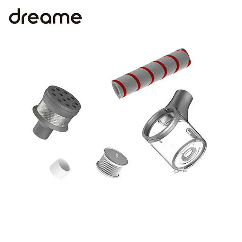 Original Dreame T20 Handheld Cordless Vacuum Cleaner Accessories HEPA Filter Roll Brush Mop Cloths Water Tank