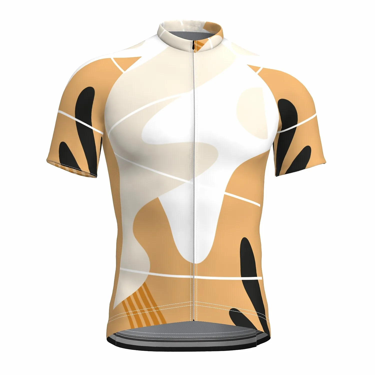 Riding Apparel Breathable Bicycle Sweat-Absorbent Outfit Mountain Highway Custom Short-Sleeved Cycling Manufacturers Slim Top