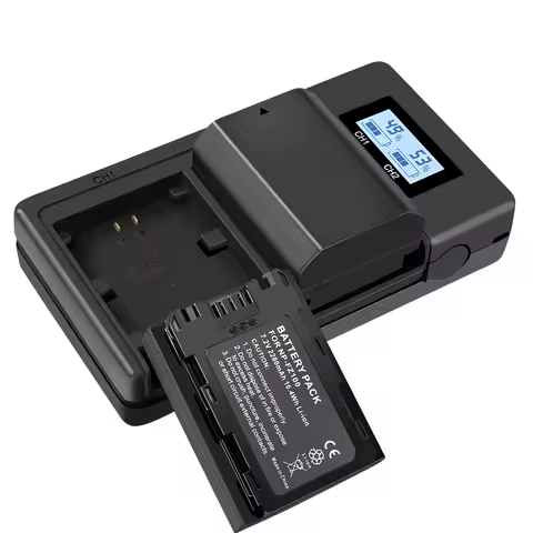 FZ100 LCD digital display charger USB Battery Charger for Sony NP-FZ100, BC-QZ1 Alpha 9, A9, Alpha 9R, Sony A9R Sony Alpha 9S