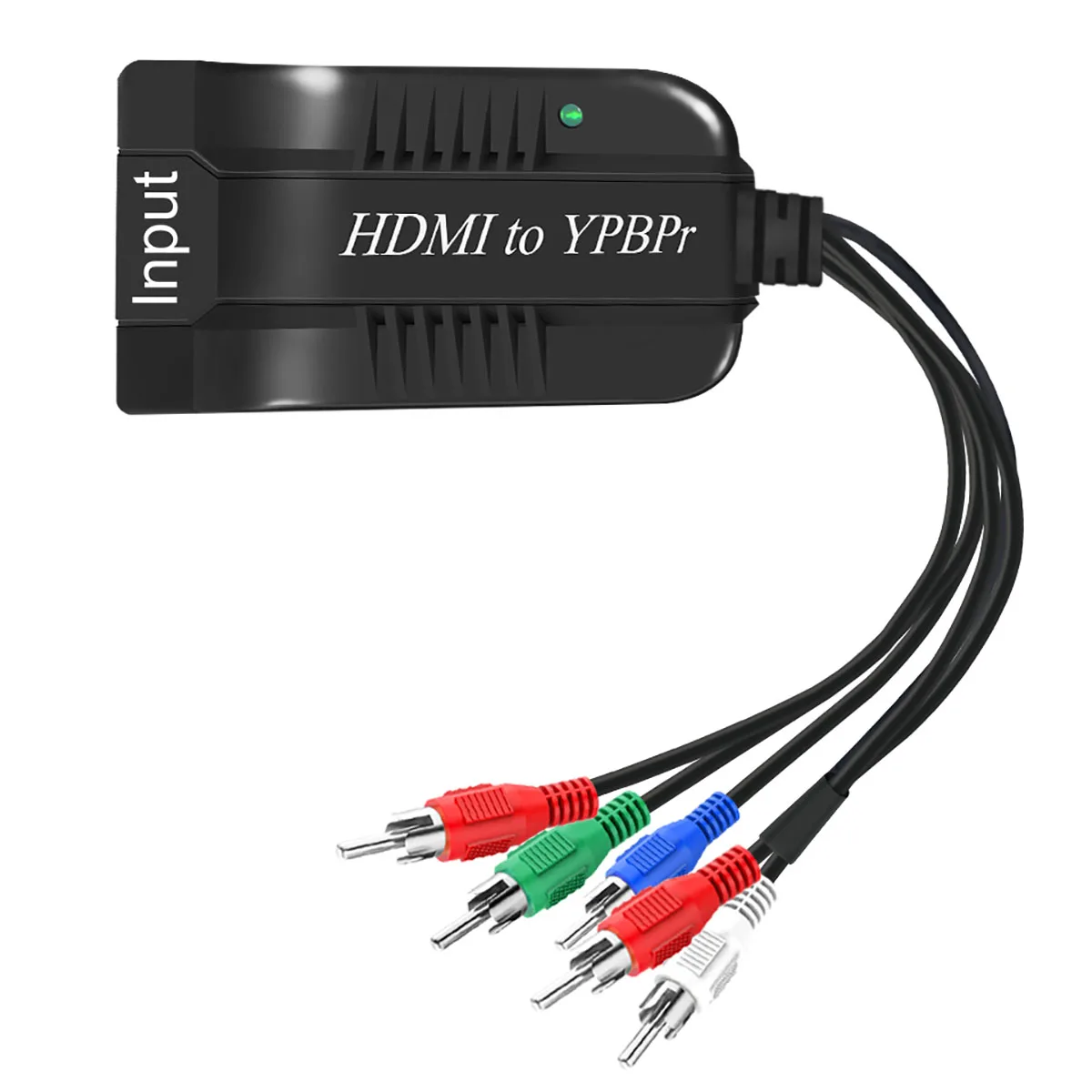 Komponent HDMI na Ypbpr Adapter konwertera Ypbpr 5RCA RGB Wyjście audio R/L i konwerter wideo i audio Ypbpr na HD 1080P