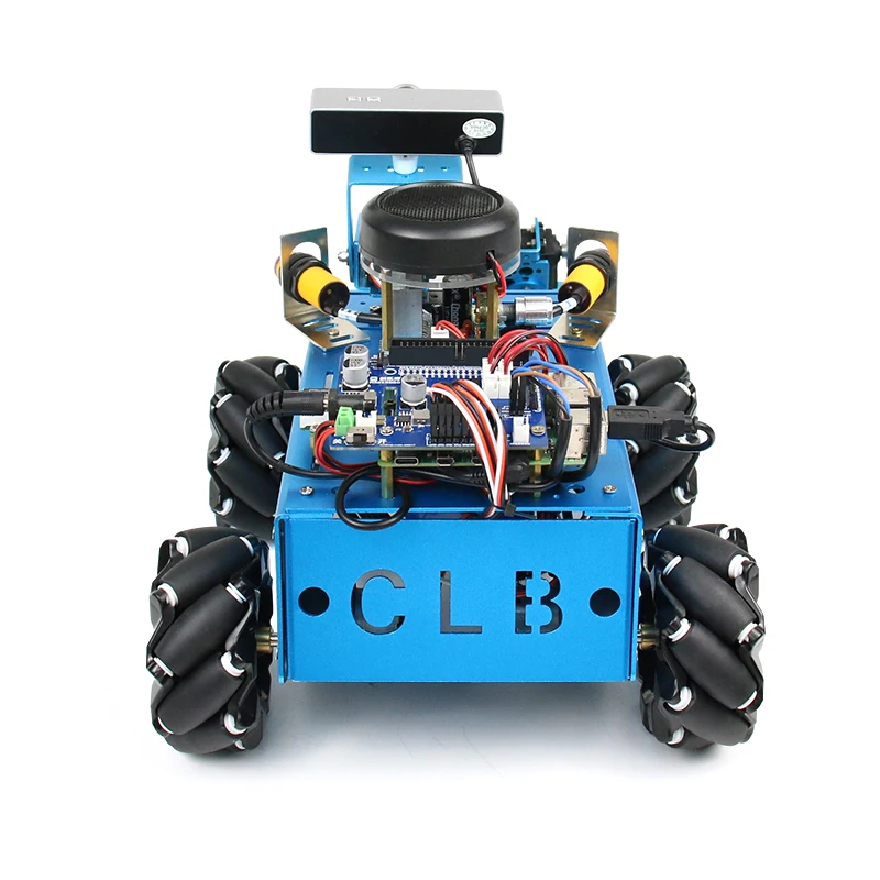 Raspberry Pi 4b Mecanum Robotic Arm Trolley Visual Tracking TensorFlow Deep Learning OpenCV