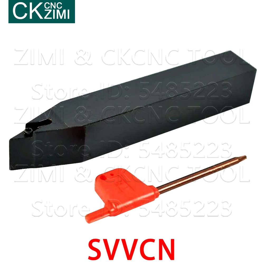 SVVCN 1010 1212 1616 2020 2525 H M K F 11 16 S-type screw external turning tools holder CNC Lathe Turning Tools Holder for VCGT