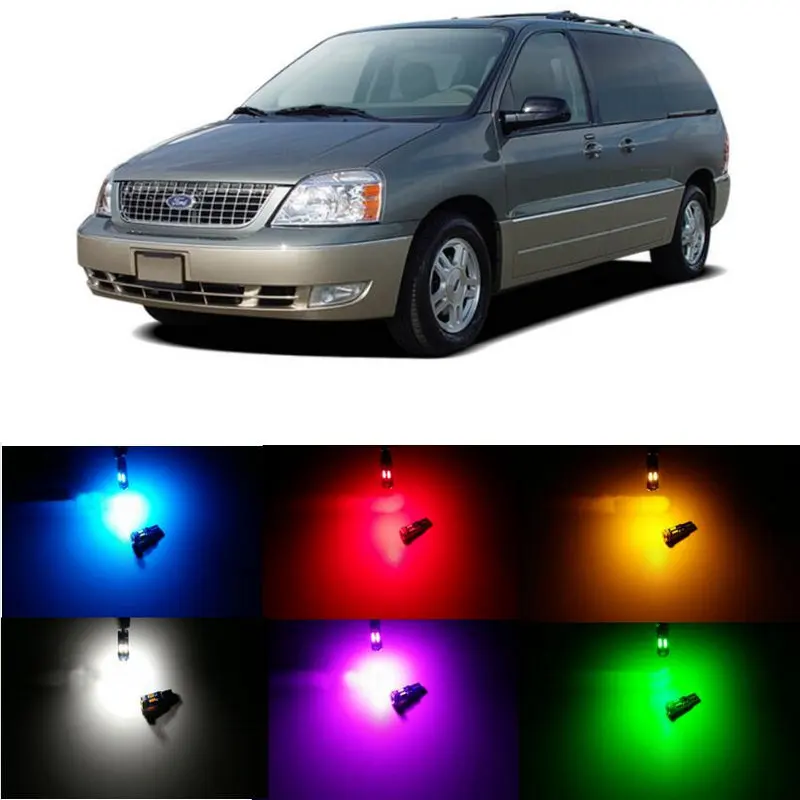 

20pc/lot canbus t5 Dashboard LED Light Bulbs For Ford festiva flex freestar freestyle mustang taurus transit connect transit