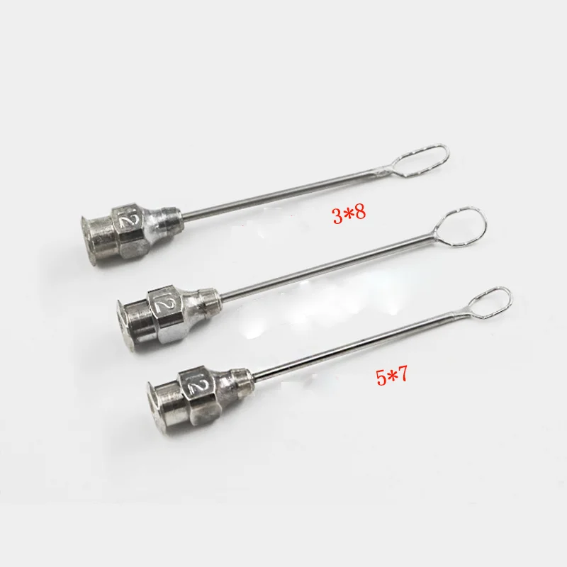 Ophthalmic Microscopy Instrument Crystal Wire Loop Flushing Rod Type Snare Round Spoon 3*8 5*7 Heart-shaped Wire Loop