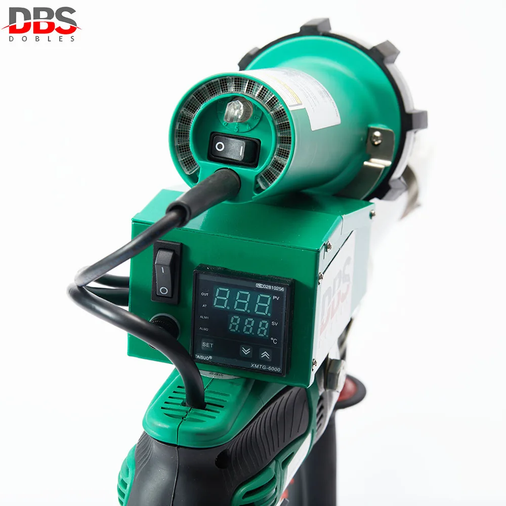 Hand Held Plastic Extruder Welding Gun with Powerful Drill for HDPE PP Tank , Geomembrane Sheet,Plank,Flange,Storage DBS-600