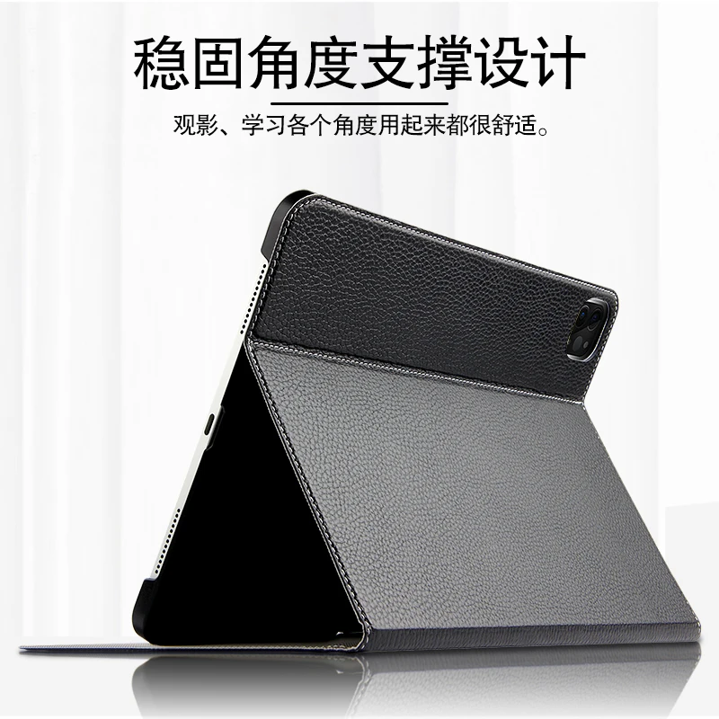 Case Cowhide For iPad Pro 12.9 2020 Protective Cover Genuine Leather Case For 2020 iPad Pro12.9 iPad 12.9