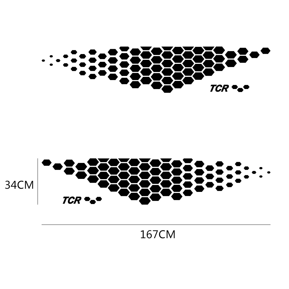 2 قطعة سيارة ملصق الباب الجانب تنورة ل Volkswagen VW Golf 4 5 6 7 بولو باسات B5 B6 الفينيل فيلم مائي السيارات اكسسوارات السيارات #5