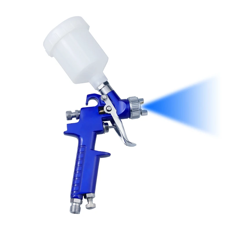 HVLP สีมินิสเปรย์ปืน0.8/1.0Mm หัวฉีด Airbrush สำหรับจิตรกรรมรถบ้าน DIY Aerograph Pneumatic Air ปืนเครื่องมือ