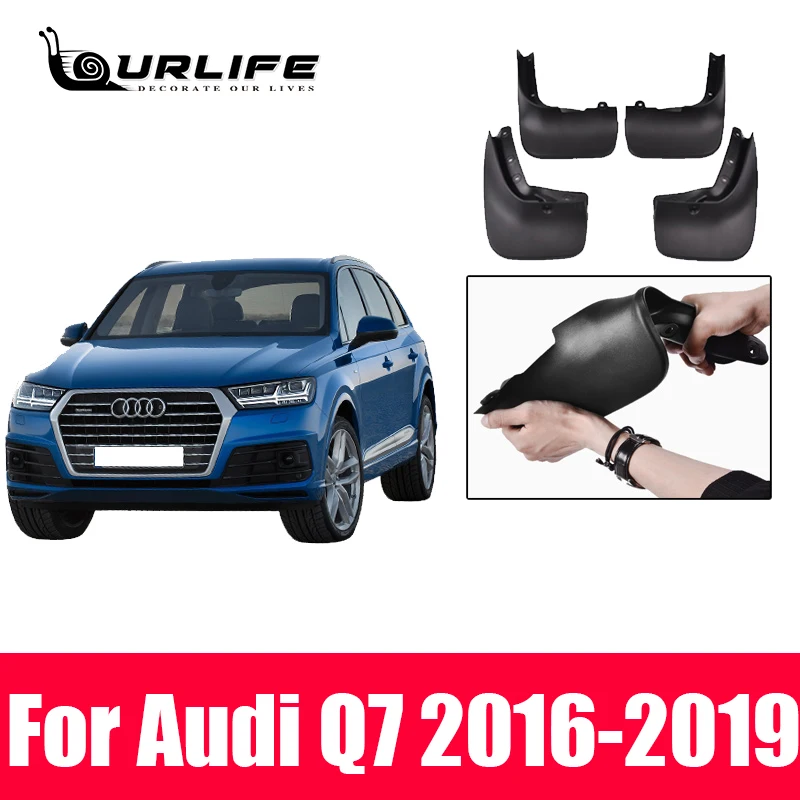 

Car Mud Flaps For Audi Q7 4M Auto Accessories 2016 2017 2018 2019 Mudguard Splash Guards Fender Mudflaps