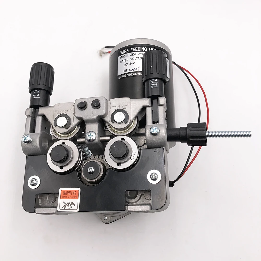 JINSLU DC42V ZK-76ZY02AV 76ZY-02AV Mechanism Mig Wire Feeder Motor Assembly Feeding Machine 1.0-1.2mm MIG MAG Welding Machine