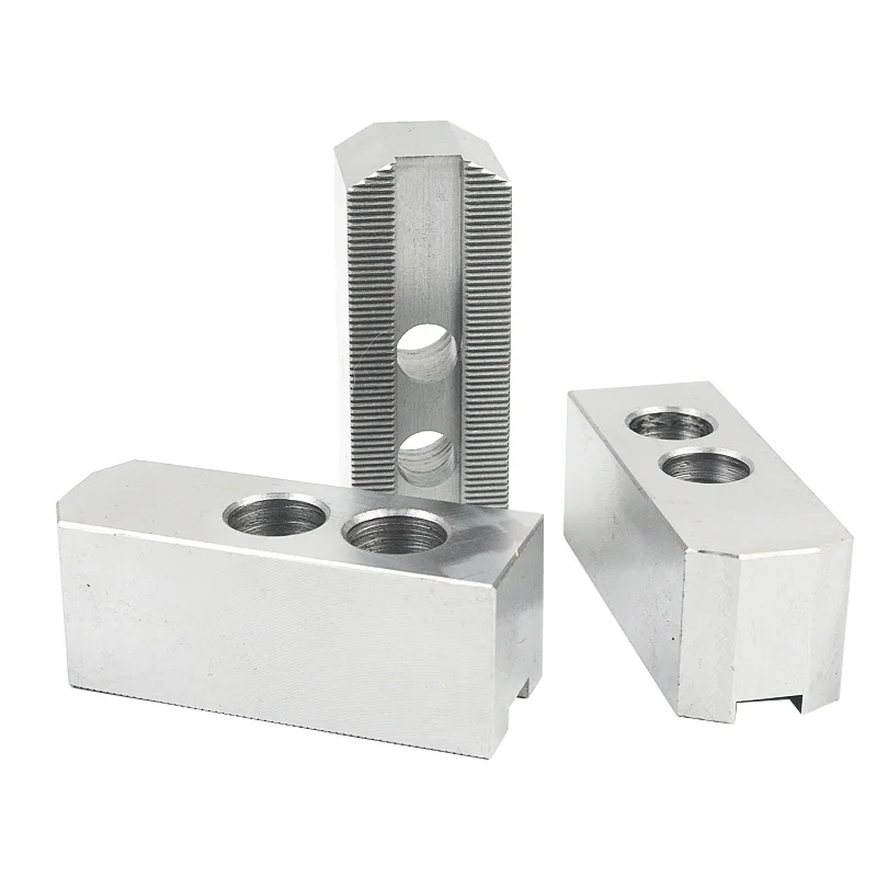 Hydraulic Oil pressure chuck Soft claw 5 6 8 10 inch 60/90/120 degree High quality standard 3 jaws For mechanical CNC lathes
