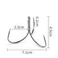 E non-barbed hook