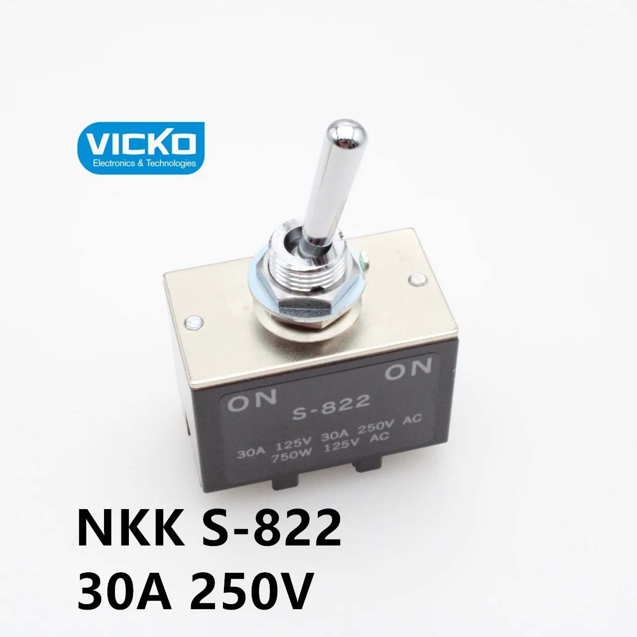 1pcs/lot Original S-822 NKK Toggle Switch 30A 250VAC