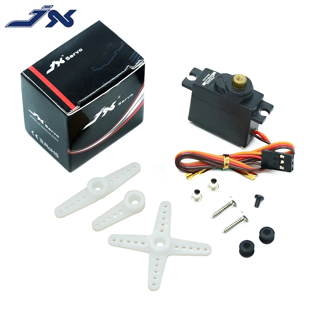 JX PDI-1171MG 17g Metal Gear Digital Core Micro Servo 4.8-6.0V For Fixed Plane 3D Airplane