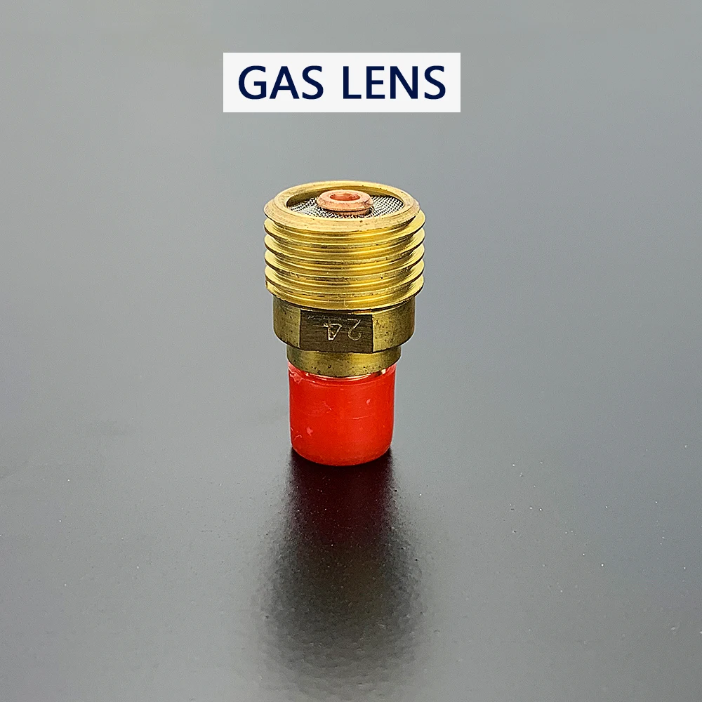 7Pcs 1.6mm Welding Torch TIG Gas Lens Glass Cup Kit with O-rings Collet Nozzle Kit For WP17 WP18 WP26 1/16'' TIG Welding Torch