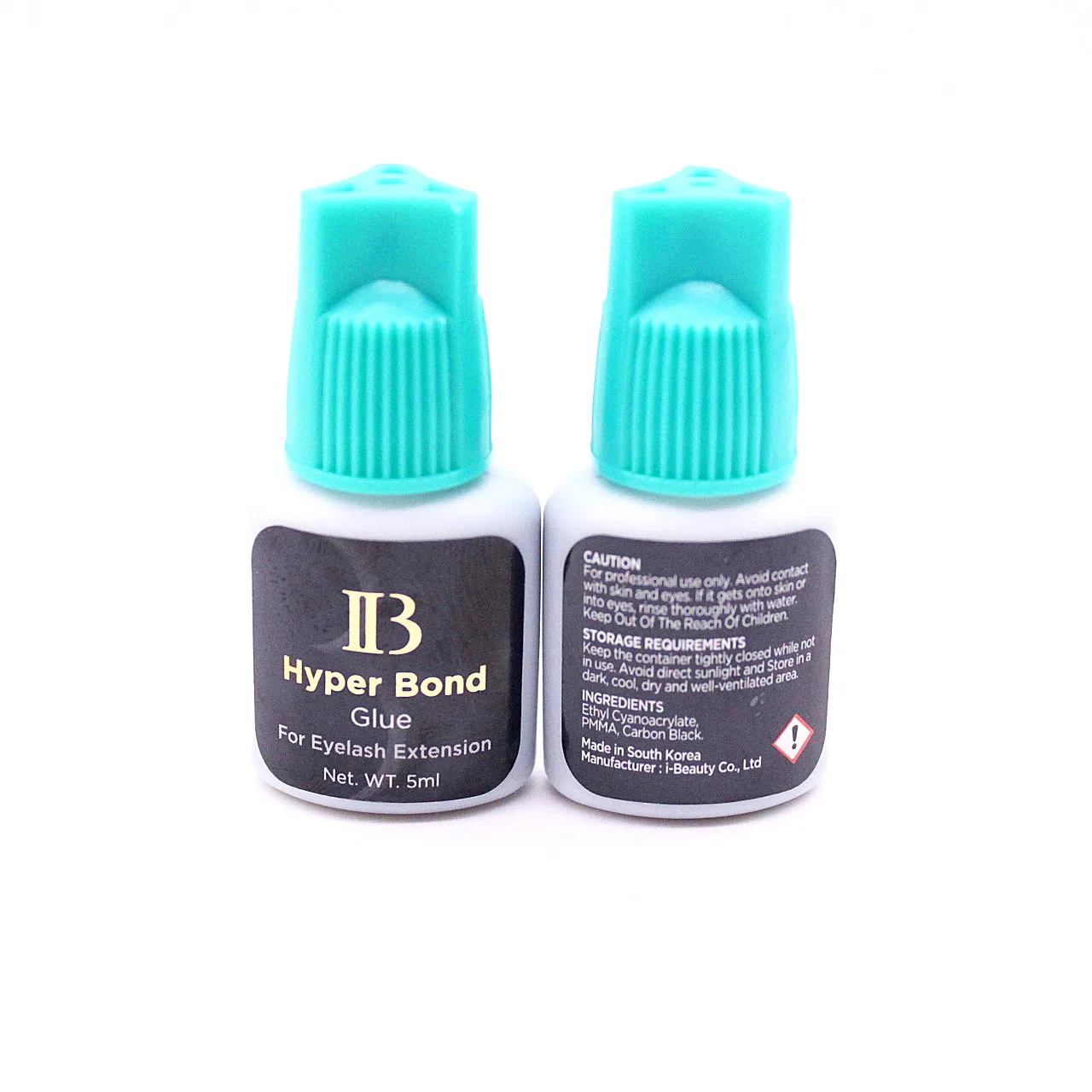 5 Bottles IB Ibeauty Hyper Bond Glue 5ml for Eyelash Extensions  0.5sec Fast Drying Lasts 6 Weeks Professional Korea Makeup Tool