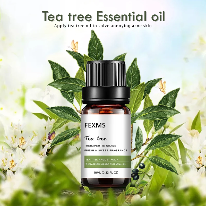 100% Pure Tea Tree Essential Oil – High Quality Tea Tree Oil For Skin, Hair, Dry Scalp, Nails, Aromatherapy And Diffuser