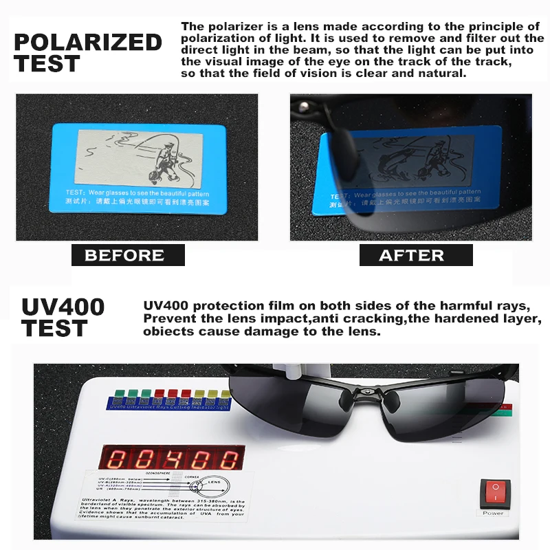 Top Quality Aluminum Magnesium Men Polarized Sunglasses Outdoor Goggles Sport Sun Glasses Driving Oculos gafas de sol hombre