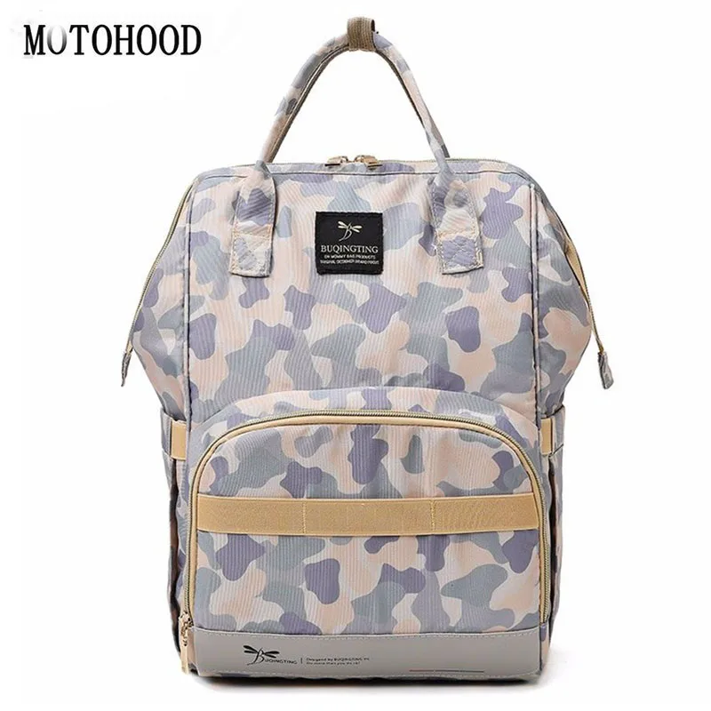 

MOTOHOOD Baby Diaper Bags For Mom Backpack Waterproof Mother Bag Baby Bags Multifunctional Baby Care Insulation Nappy Bag