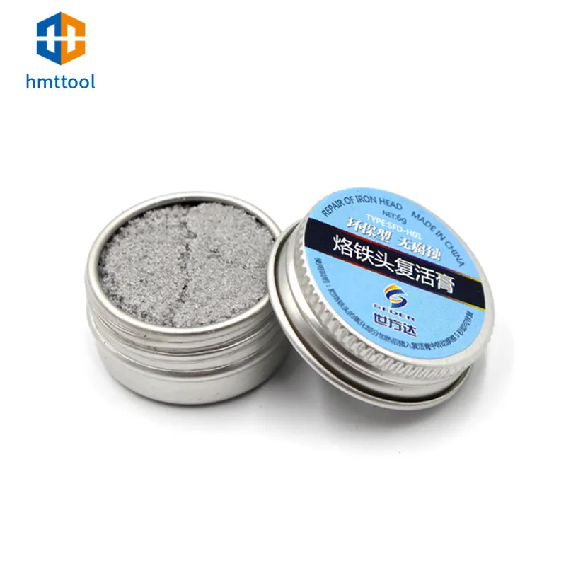 Lead Free Soldering Iron Tip Refresher Solder Cream Clean Paste For Oxide Solder Iron Tip Head Resurrection Tools