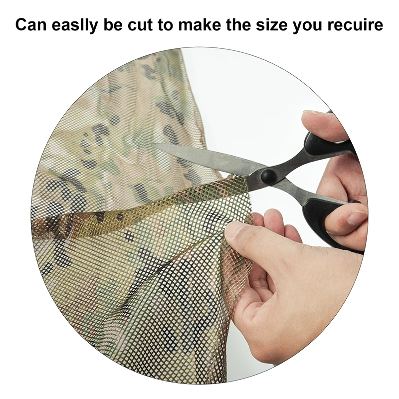 Camo Netting 300D Camouflage Net Cover Blind For Hunting Decoration Sun Shade Party Car Camping Tent Outdoor CamoSystems Shades