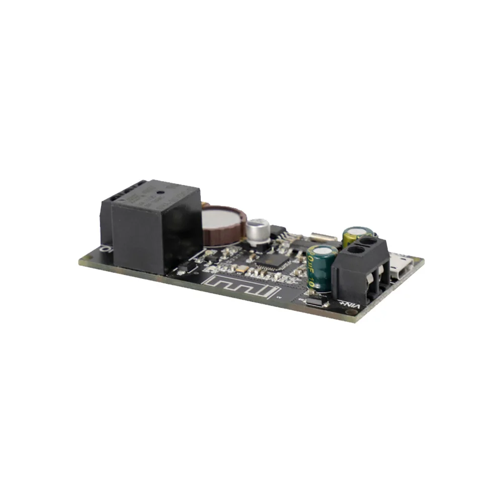 DC6-36V WFBJ WIFI, Module de relais de télécommande de téléphone portable 2.4G WiFi, prise en charge du réseau, carte de contrôleur vocal intelligent
