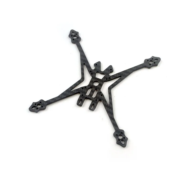 HappyModel Crux35 Crux35 HD 3.5inch ELRS Micro Freestyle FPV Drone Replacement 150mm 3K Carbon Fiber Frame Kits / Bottom Plate