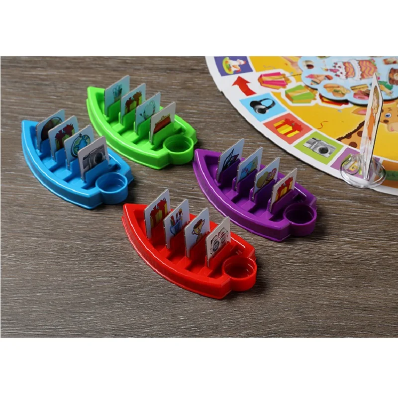 Colección de ajedrez para fiesta de cumpleaños, juego de entrenamiento de pensamiento lógico, juguetes educativos para niños, juego de fiesta familiar