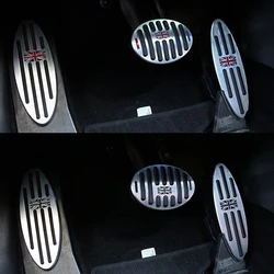 Auto Footrest Pedal Cover For MINI Cooper Countryman Accessories F60 R60 Clubman F54 R55 One R50 R53 R61 F55 F56 Automatic Gear