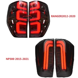 Exterior Auto Rear Light Fit For Ford Ranger T6 T7 T8 2012-2020 Nissan Navara Np300 2016-2021 Led Turn Signal Brake Light Lamp