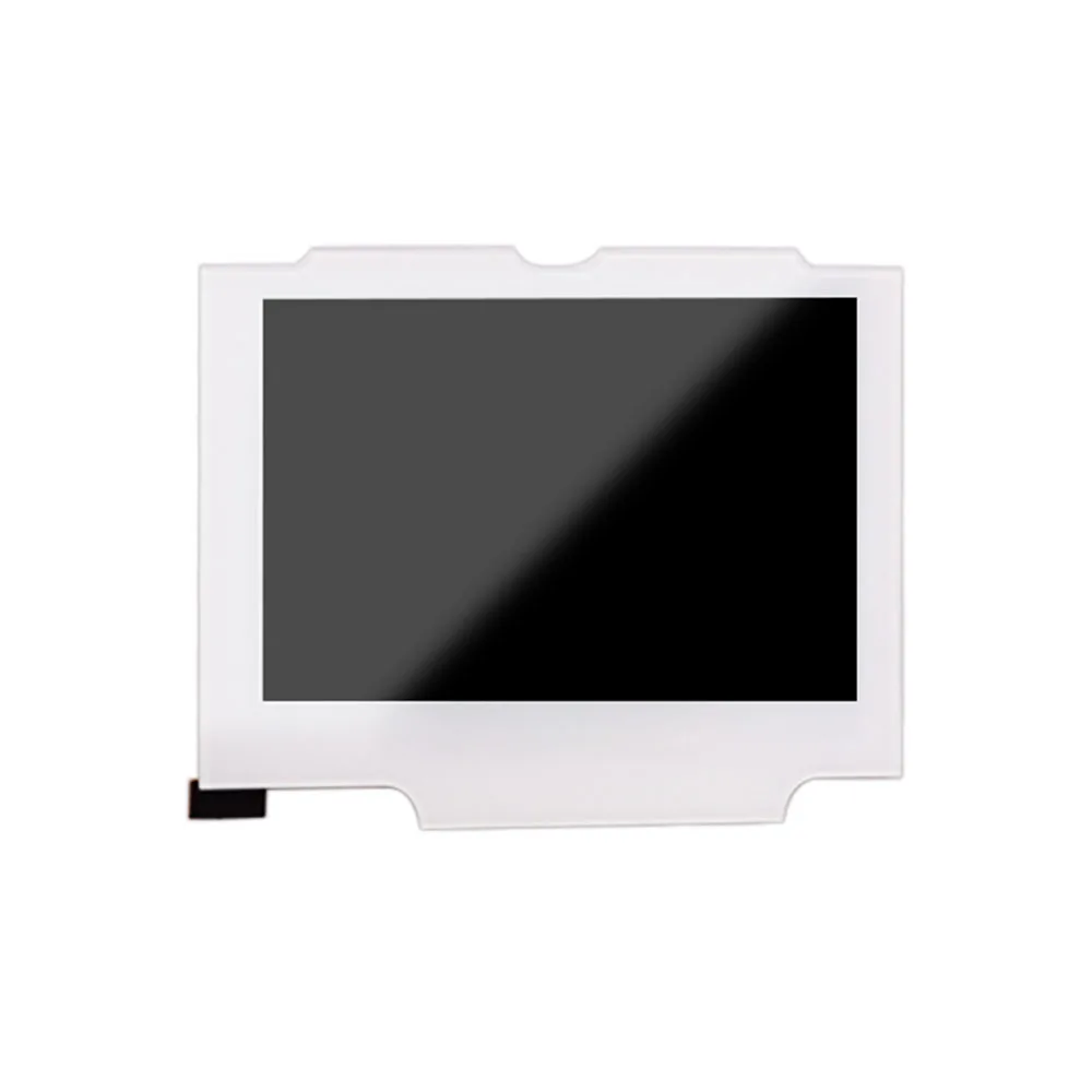 White Screen 10 Levels Brightness V2 IPS Screen LCD Kits Backlight LCD For GBA SP Console And Clear Shell Case