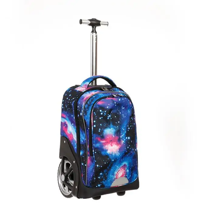 travel trolley bag large wheels School Rolling luggage backpack Bags for teenagers wheeled backpack bags for travel bag wheels