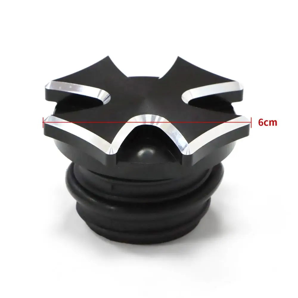 Fit For Harley XL883 XL1200 48 72 1996 - 2016 CNC Right Thread Vented Gas Cap Fuel Tank Cover  XL 883 XL 1200