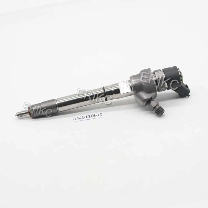 ERIKC 0445110619 CR Spare Parts Injector CRI 0 445 110 619 Original High-Quality Truck Fuel Injection Group 0 445 110 619