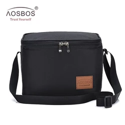 Aosbos Portable Thermal Lunch Bag Lunch Boxes for Children Lunchbox Kids School Cooler Box Women Child Food Carrier Girl Bags