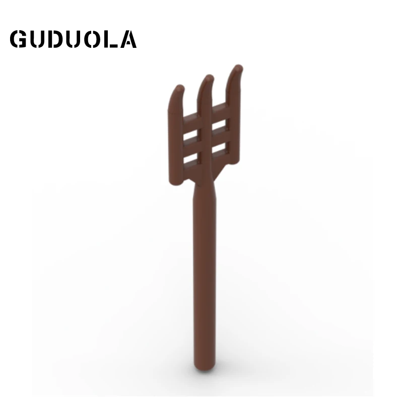 

Guduola Special Bricks 4496 Pitchfork Old with Hard Plastic Pitchfork MOC Building Block Toys Parts 20pcs/LOT