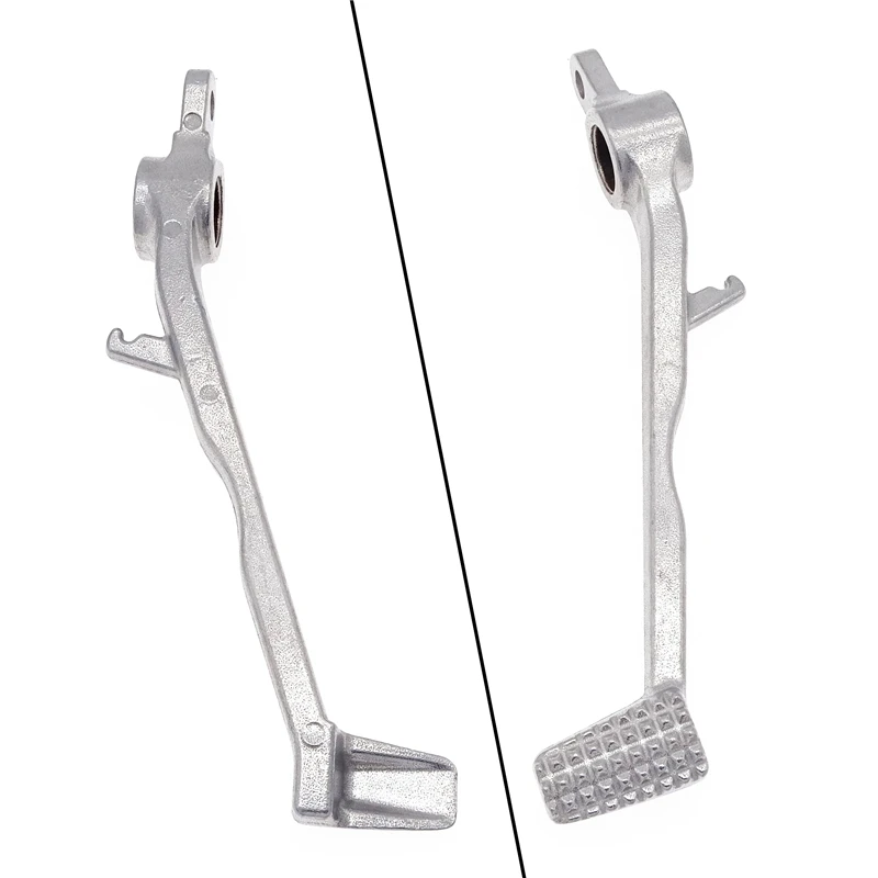 1 Piece Silver Motorcycle Rear Brake Aluminium Lever Foot Pedal For Kawasaki Ninja ZX6R ZX-6R 2005 - 2008