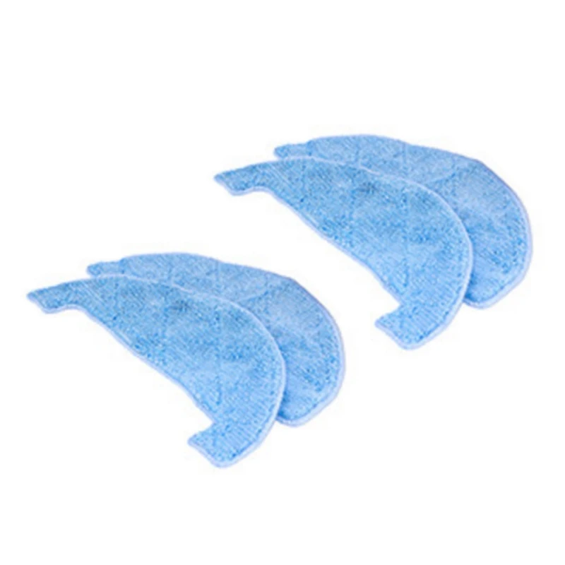 4 pçs/lote Robô Aspirador de pó Mop Panos Panos para Amibot Animais Premium H2O Robotic Vacuum Cleaner Acessórios de Peças de Reposição