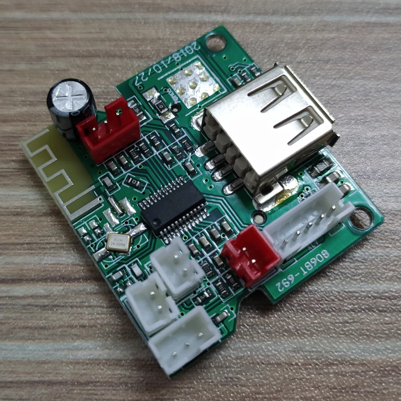 Bluetooth Decoding Board 806bt Upper and Lower Structure Read Card Read U Disk FM Radio 40 * 40MM Read Card Audio Parts