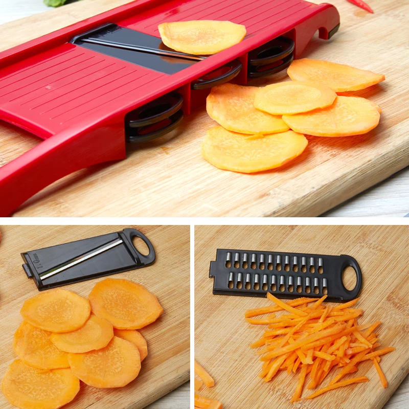 WALFOS Multifunction Vegetable Cutter Chopper Potato Onion Slicer Shredder Carrot Grater Fruit Peeler Kitchen Accessories Gadget