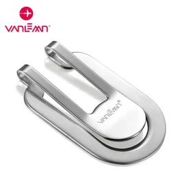 Pince à billets en métal en acier inoxydable pour hommes et femmes, porte-monnaie en argent simple, pince à billets en dollars, haute qualité, mode