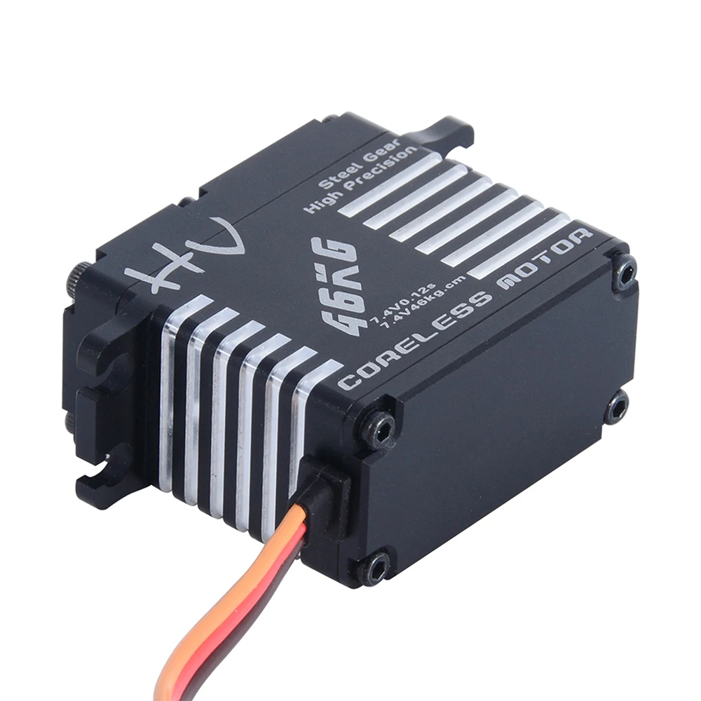 ใหม่ JX Servo CLS-HV7346MG 46กก.HV สูงเกียร์ Full CNC อลูมิเนียมโครงสร้าง Digital Coreless Servo