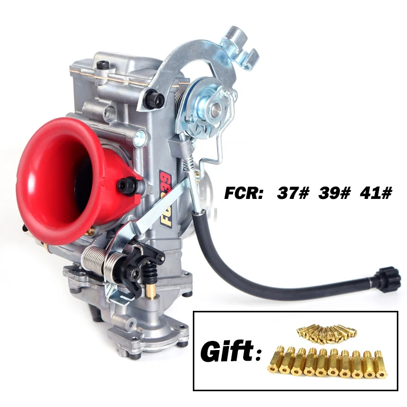 FCR 28 35 37 39 41 Racing Carburetor CRF For Dirt Bike MotorCross Scrambling FCR Carburetor Add Power 30%XR CRF450 CRF650 FS450