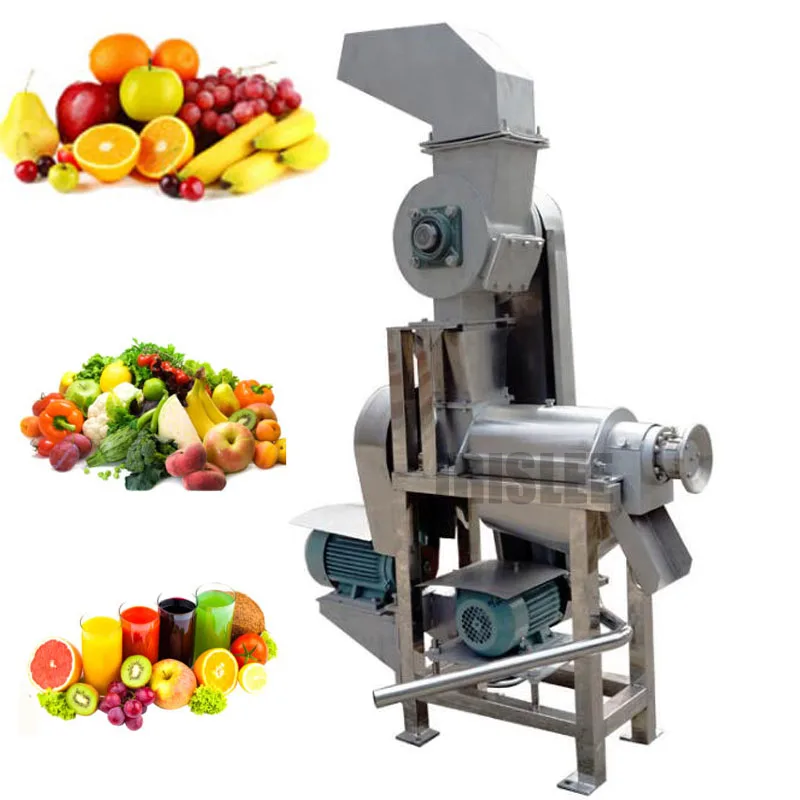 cold press juice juicer extractor machine screw press dewatering machine with low speed