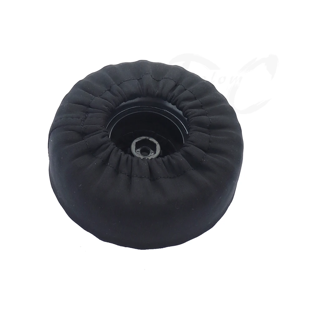 PU Leather Spare Tire Cover for 1.9 Inch Wheels 1/10 RC Crawler Car Axial SCX10 Wraith  TRX-4 TRX-6 D90 EX86100 GEN8 KM2